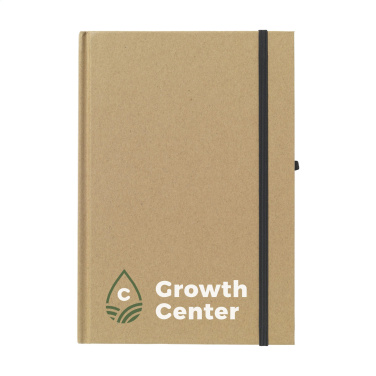 Logo trade advertising products image of: Pocket ECO Paper A5 notebook