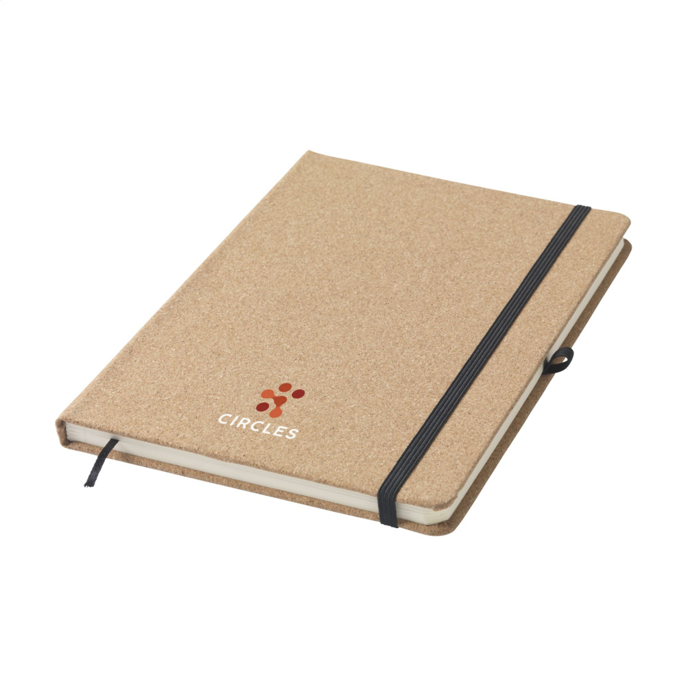 Logo trade promotional item photo of: CorkNote A5 Paper notebook