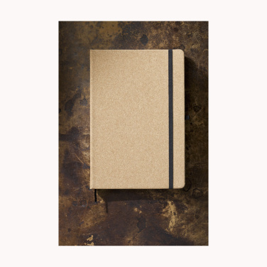 Logo trade promotional item photo of: CorkNote A5 Paper notebook