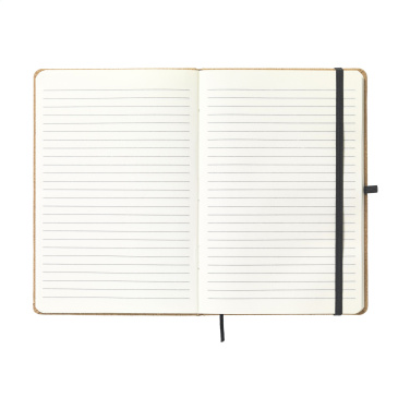 Logo trade corporate gifts image of: CorkNote A5 Paper notebook