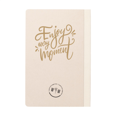 Logotrade promotional giveaway image of: Sugarcane Paper Notebook A5