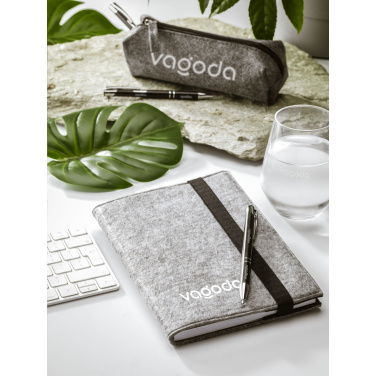 Logo trade promotional gifts image of: Pencil Case GRS RPET Felt
