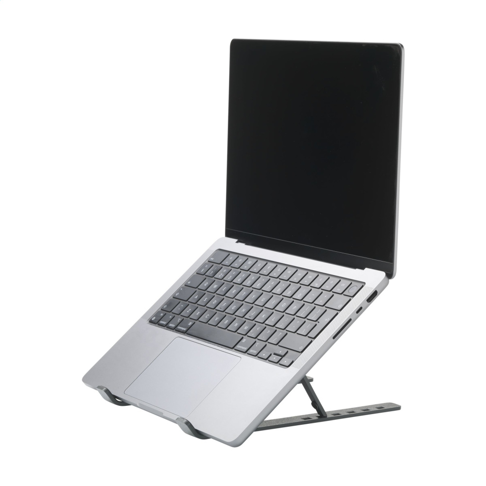 Logo trade corporate gifts image of: Standby GRS Recycled Alu Laptop Stand