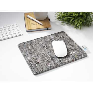 Logotrade promotional gift image of: Wolkat Tangier Recycled Textile Mousepad