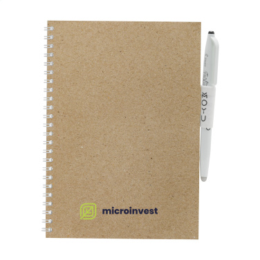 Logotrade promotional merchandise photo of: MOYU Erasable Stone Paper Notebook CraftCover 18 pages