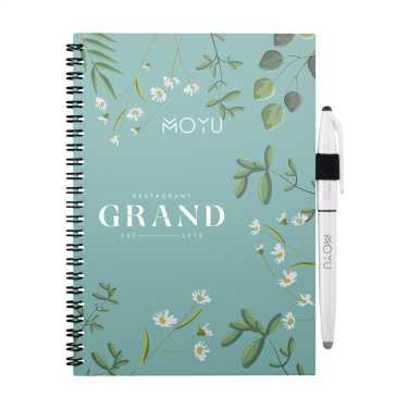 Logo trade promotional products picture of: MOYU Erasable Stone Paper Notebook Custom SoftCover
