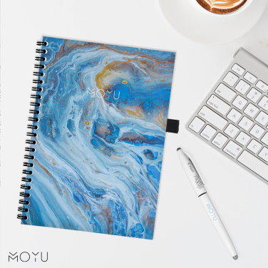 Logotrade promotional item picture of: MOYU Erasable Stone Paper Notebook Custom SoftCover