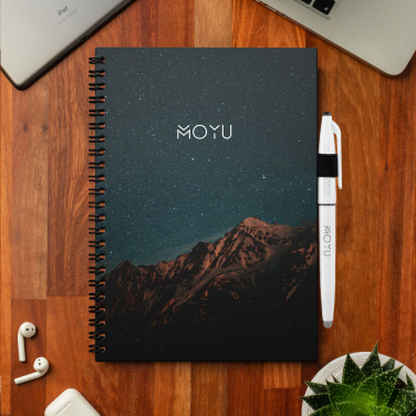 Logotrade promotional merchandise image of: MOYU Erasable Stone Paper Notebook Custom SoftCover