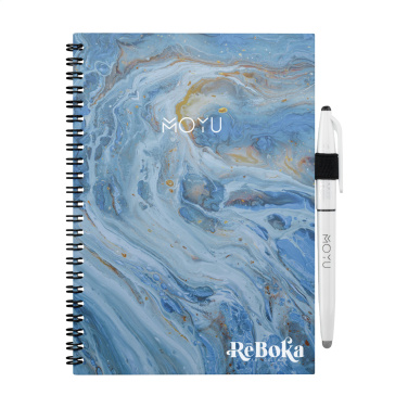 Logotrade business gift image of: MOYU Erasable Stone Paper Notebook Custom SoftCover