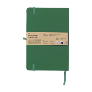 Logotrade promotional products photo of: Recycled GRS PU Paper Notebook A5