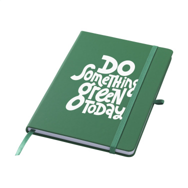 Logotrade promotional merchandise photo of: Recycled GRS PU Paper Notebook A5