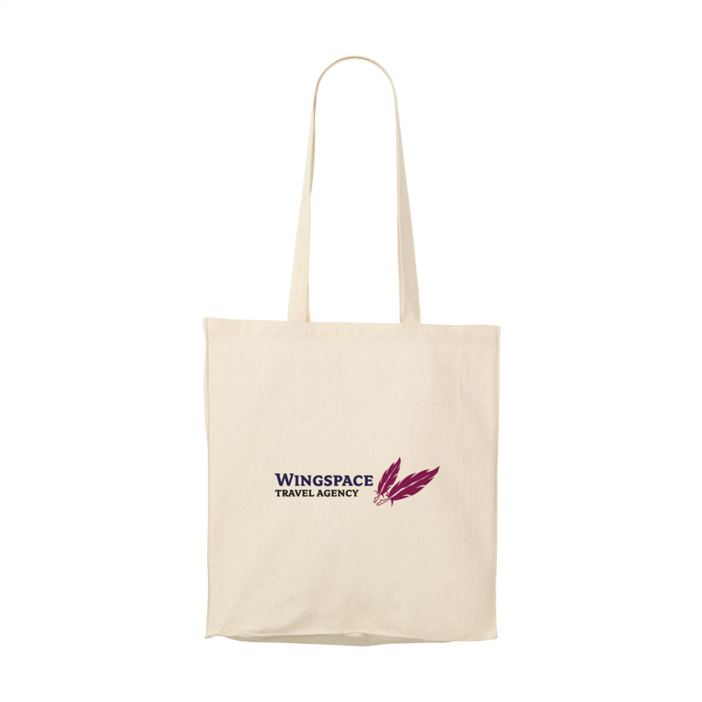 Logotrade promotional giveaway picture of: Natural Square Bag (165 g/m²) cotton bag