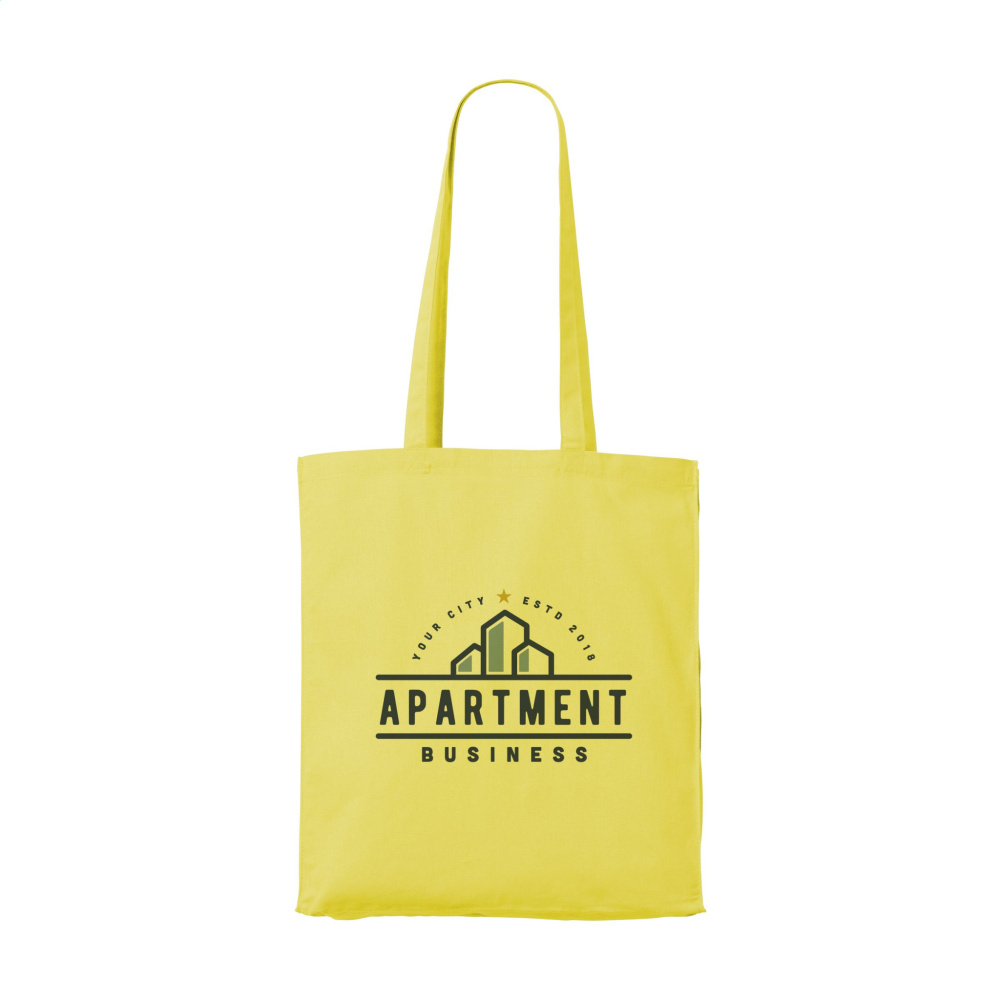 Logo trade promotional merchandise photo of: Colour Square Bag (160 g/m²) cotton bag