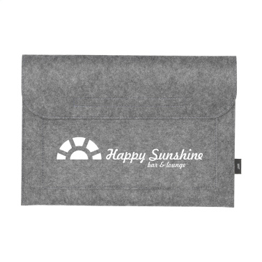 Logotrade promotional gift picture of: Papillon GRS RPET laptop case