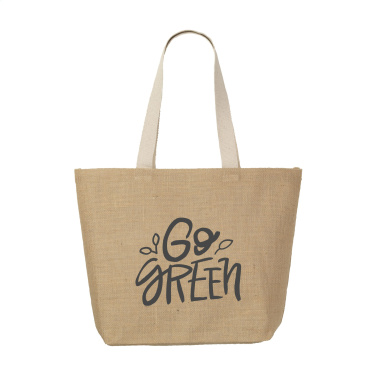 Logo trade corporate gift photo of: Elegance Bag jute shopper