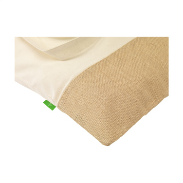 Logotrade promotional giveaways photo of: Combi Organic Shopper (160 g/m²) bag