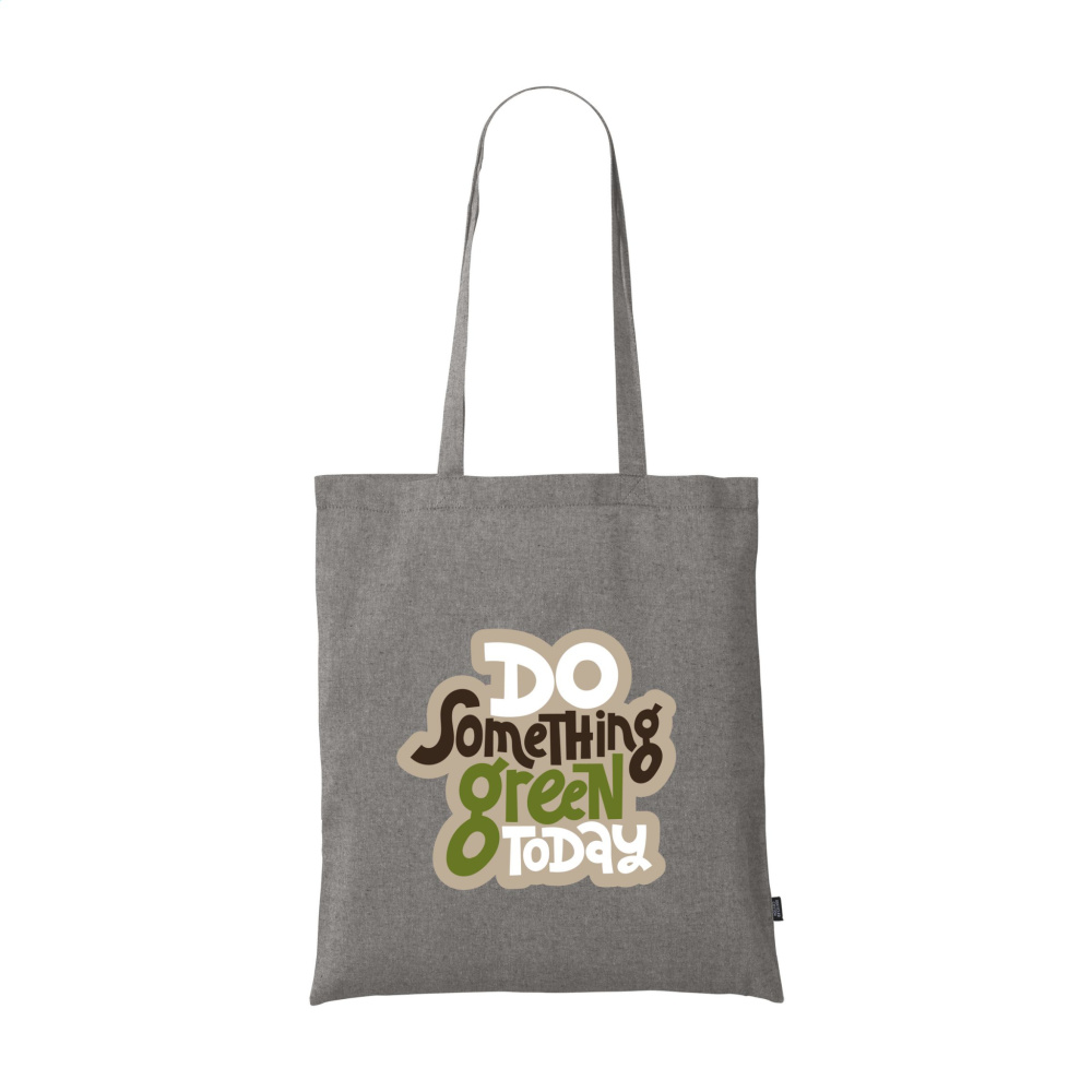 Logotrade promotional merchandise photo of: GRS Recycled Cotton Shopper (180 g/m²) bag