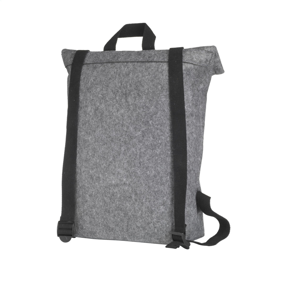 Logotrade promotional merchandise picture of: Nolan GRS RPET Felt backpack