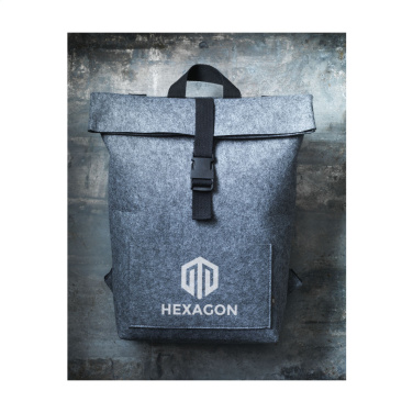 Logotrade advertising products photo of: Nolan GRS RPET Felt backpack