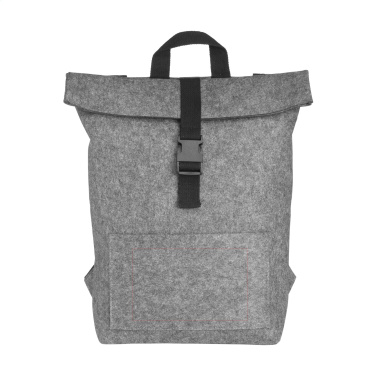 Logo trade promotional giveaway photo of: Nolan GRS RPET Felt backpack