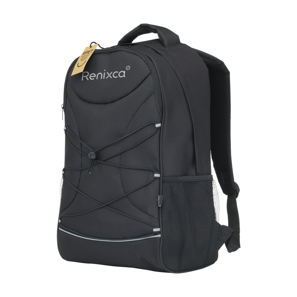 Logo trade promotional merchandise image of: Flashline GRS RPET Laptop Backpack