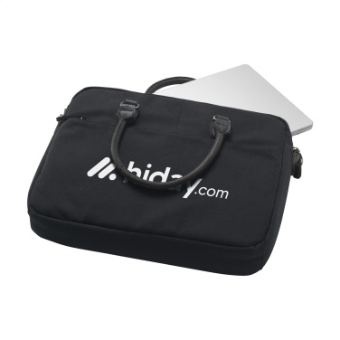 Logo trade advertising product photo of: Denver Recycled Canvas 15.6-inch laptop bag