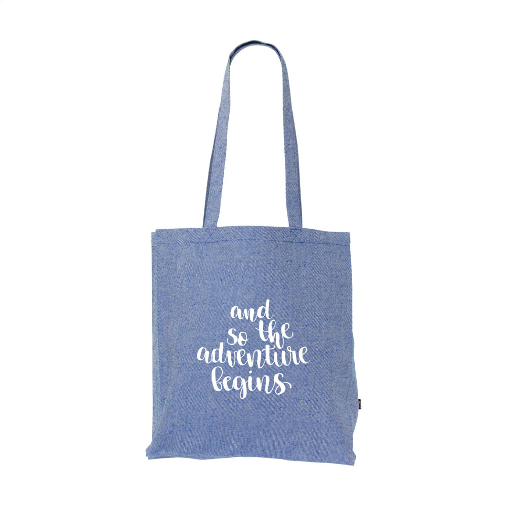Logotrade promotional merchandise picture of: Melange Shopper GRS Recycled Canvas (280 g/m²) bag