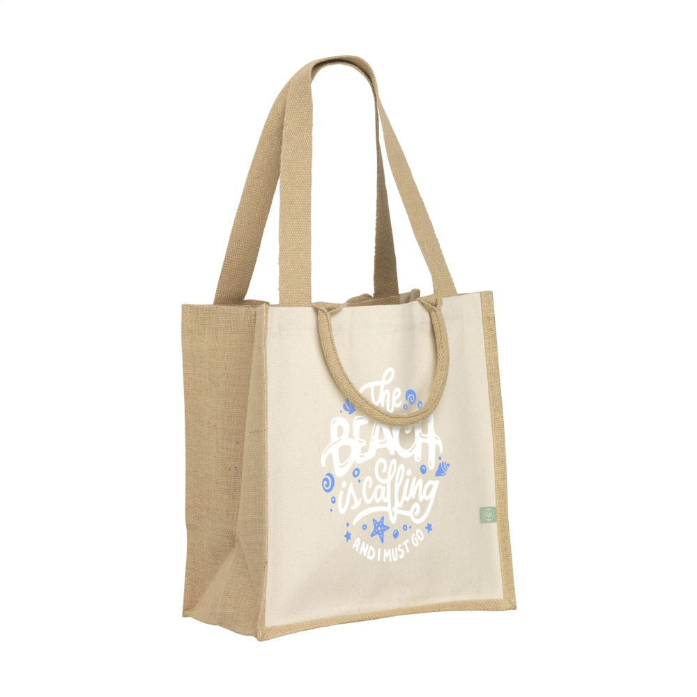 Logo trade promotional giveaways picture of: Yucatan Shopper Organic Cotton (320 g/m²)