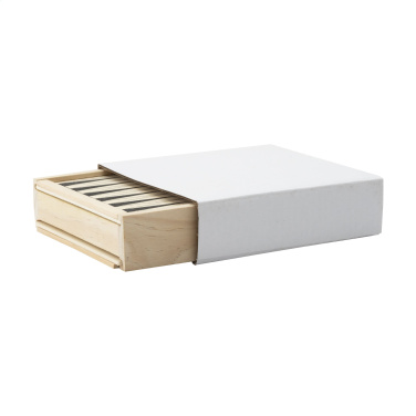 Logo trade promotional gifts picture of: WoodGame 5-in-1 game set