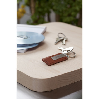 Logotrade corporate gift picture of: LeatherKey keyring
