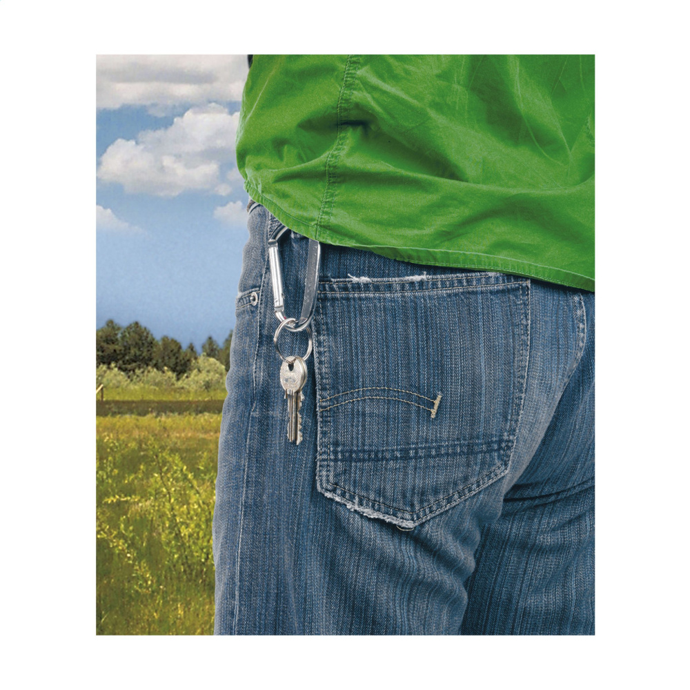 Logotrade business gift image of: CarabineKey carabiner hook