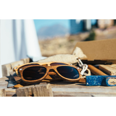 Logotrade promotional gift image of: LookingWood sunglasses