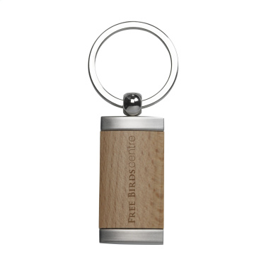 Logotrade promotional item image of: Midway keyring