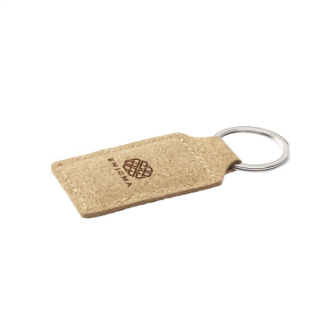 Logo trade corporate gifts image of: Cork Key Ring