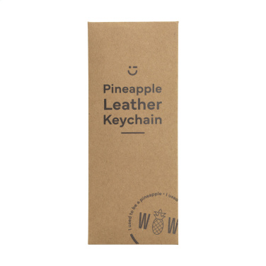 Logotrade promotional merchandise picture of: Vegan Pineapple Leather Keyring