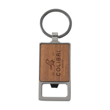 Logo trade advertising product photo of: Sammy bottle opener / keyring