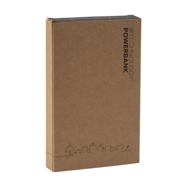 Logo trade corporate gifts image of: Aluminium 8000 Wireless Powerbank wireless charger