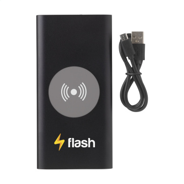 Logotrade advertising product image of: Aluminium 8000 Wireless Powerbank wireless charger