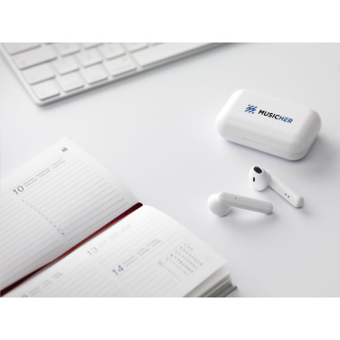 Logotrade advertising products photo of: Sensi TWS Wireless Earbuds in Charging Case