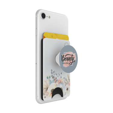 Logo trade promotional products image of: PopSockets® PopWallet+ card holder with PopGrip