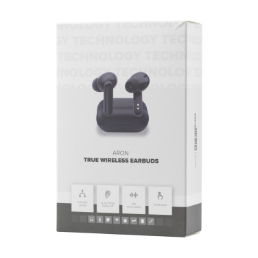 Logotrade promotional items photo of: Aron TWS Wireless Earbuds in Charging Case