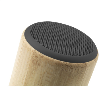 Logo trade promotional giveaways picture of: Timor Bamboo Wireless Speaker