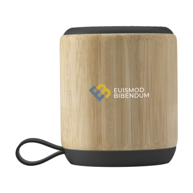 Logotrade promotional giveaway image of: Timor Bamboo Wireless Speaker