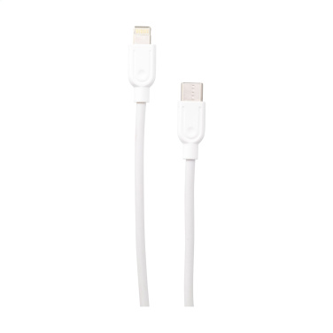 Logotrade promotional item image of: Charging Cable RCS Recycled ABS-TPE