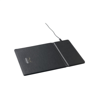Logotrade corporate gift picture of: RCS Recycled Wireless Charging Mousepad
