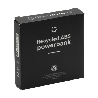 Logotrade promotional giveaway image of: Compact 5000 RCS Recycled ABS Powerbank