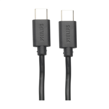 Logo trade corporate gifts image of: Philips Cable USB-C to USB-C