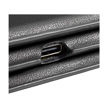 Logo trade promotional merchandise image of: TriCharge RCS  Recycled PU Wireless Charger