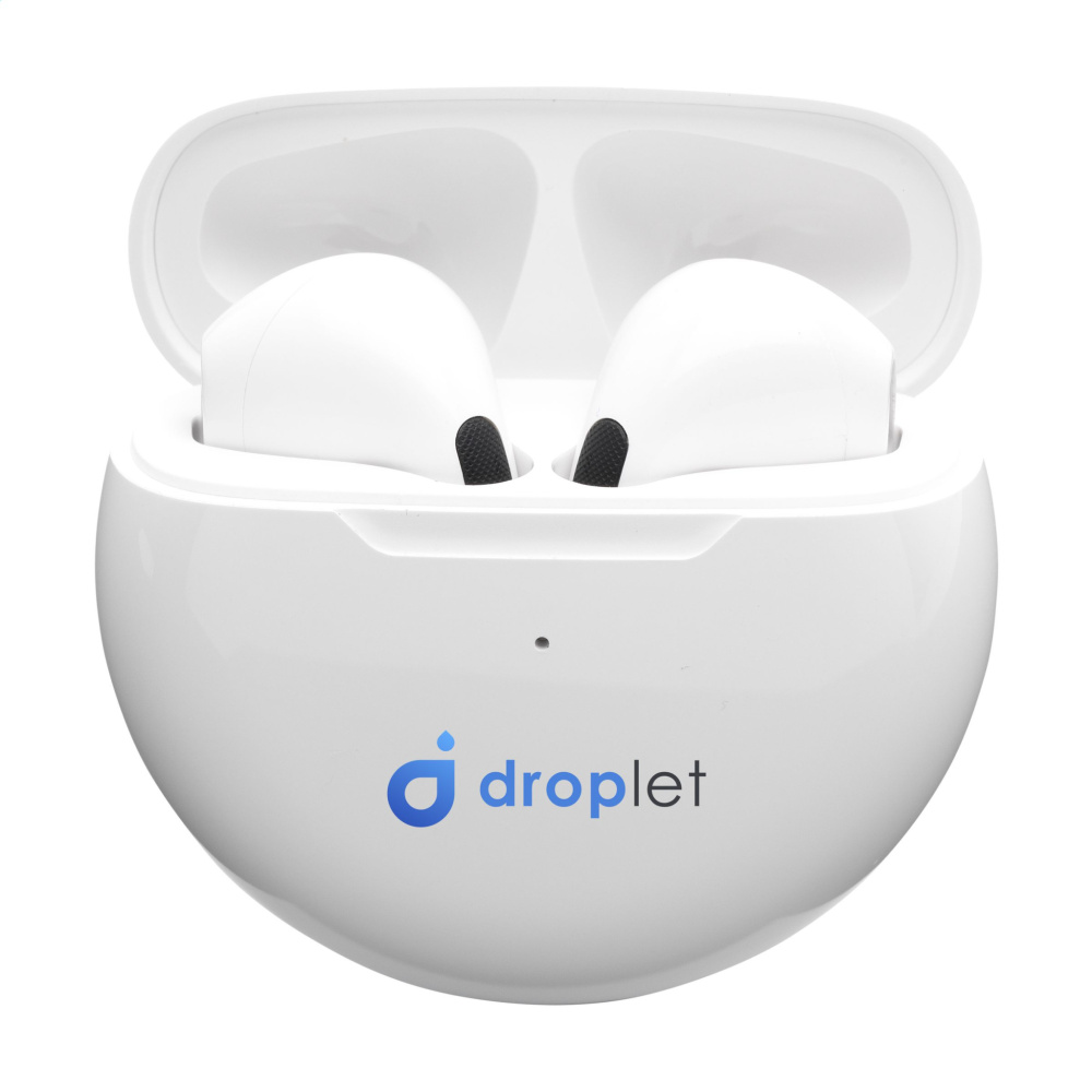 Logotrade business gift image of: Calypso RCS Recycled Wireless Earbuds