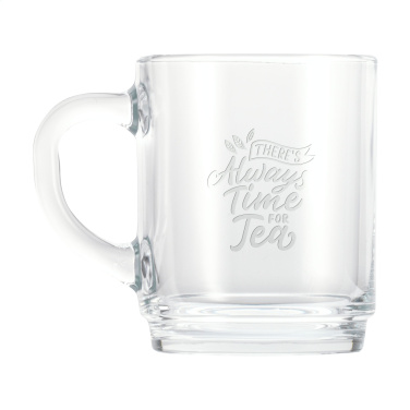 Logo trade promotional merchandise image of: Classic Tea Glass 250 ml
